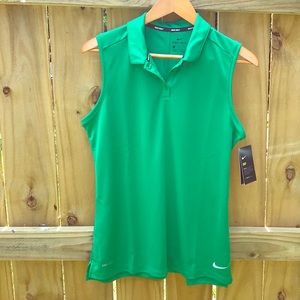 Women’s Nike Golf Dri-Fit sleeves stop